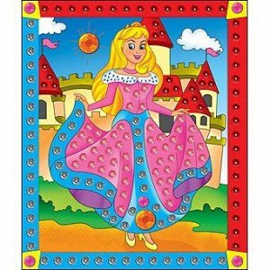 Набор для творчества Мозаика из пайеток А4 Принцесса М-4346