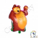 шар фигура Мишка из м/ф маша и медведь, 62х42 см