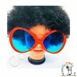 очки Гигант оранжевая оправа, 25х11 см