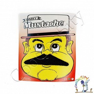 усы детские Mustache №1, искусственный мех