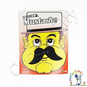 усы детские Mustache №10, искусственный мех