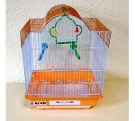 Клетка для ПТИЦ фигурная крыша