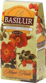 BASILUR. Волшебные фрукты. Малина и шиповник 100 гр. карт.пачка