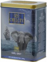 CHELCEY. EARL GREY черный 300 гр. жест.банка