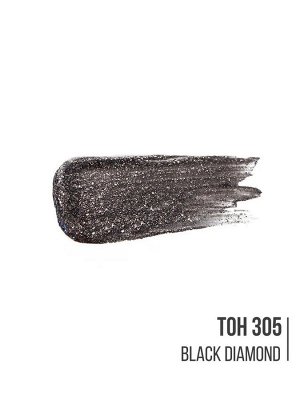 Тени жидкие Glitter Rock тон 305 Черное серебро