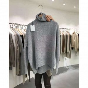 Женский свитер, цвет серый