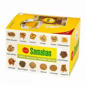 Link Natural Samahan 10 bags X 4g / Самахан Согревающий Травяной Напиток 10 пакетиков по 4г