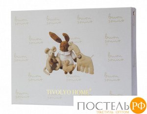 THBHPMRBNN1 Комплект детского постельного белья Tivolyo home MR.BUNNY с покрывалом