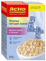 ХЛОПЬЯ 4 ЗЛАКА 375 гр