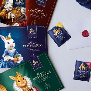 Чай Richard Royal Postcards Tea Assortment 9 пак. ассорти