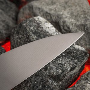 СИМА-ЛЕНД Нож кухонный Samura BAMBOO, шеф, лезвие 24 см, стальная рукоять