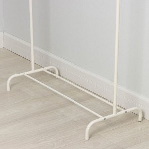 Вешалка напольная для одежды «Радуга», 82x39x147 см, белая