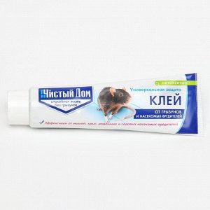 Клей от грызунов и насекомых Чистый дом туба 130 г