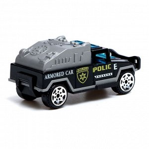 Набор металлических машин «Полиция», 3 штуки