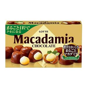 Макадамия орех в шоколаде, Lotte, 67гр.
