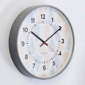 Часы настенные, серия: Классика, d-30.5 см, плавный ход