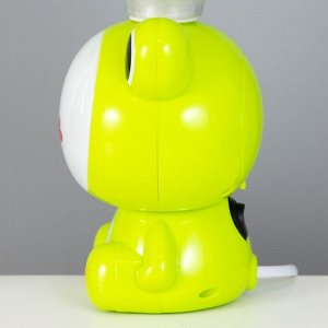 Настольная лампа Лягуха E14 15Вт бело-зеленый 13х13х25 см