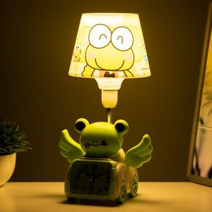 Настольная лампа "Лягушенок" Е14 зеленый 15,5х13,5х30 см