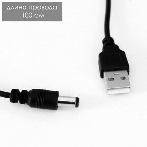 Световая картина-ночник &quot;Ленивец&quot; LED от батареек 3хАА USB 15,5x4,5x15,5 см RISALUX