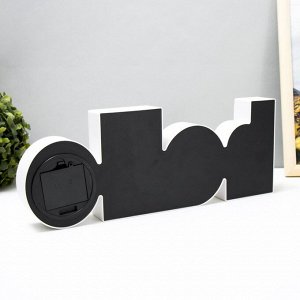 Фигурка светящаяся RISALUX «Хеллоу», LED-ночник, USB, от батареек 3xАА, белый, 36x13x4 см