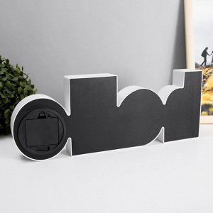 Фигурка светящаяся RISALUX «Хеллоу», LED-ночник, USB, от батареек 3xАА, белый, 36x13x4 см