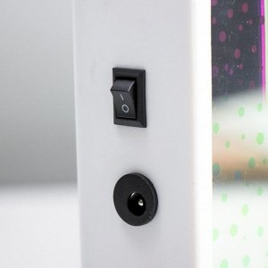 Фигурка светящаяся RISALUX «Хеллоу», LED-ночник, USB, от батареек 3xАА, белый, 36x13x4 см