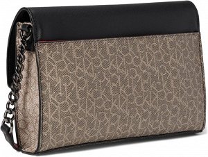 Calvin Klein Monogram Flap Crossbody