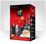 Растворимый кофе G7 TrungNguyen 3 в 1, 18 стиков.