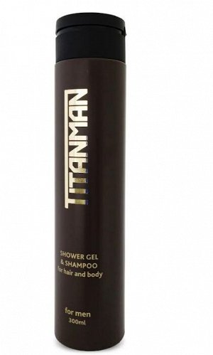 TITAN MEN NEW Шампунь для волос и тела "АКТИВАТОР СВЕЖЕСТИ" 300мл