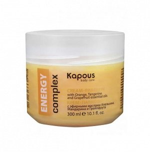 Крем - парафин Kapous Body Care Energy complex с эфирными маслами апельсина, мандарина, грейпфрута, 300мл