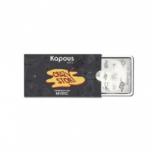 Пластина для стемпинга Kapous Nails Mystic Crazy story, 6*12см