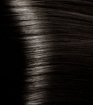 4.07 Крем-краска для волос Kapous Hyaluronic acid с гиалуроновой кислотой коричневый натуральный холодный, 100мл