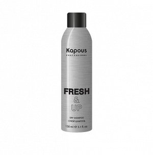 Освежающий сухой шампунь, 150мл Kapous Fresh& p с мгновенным эффектом чистых волос