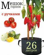 Контейнер BAGPOT c ручками 26 л.