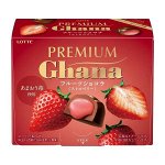LOTTE Ghana Premium - молочный шоколад с фруктово-ликерными муссами
