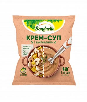 Крем-суп из шампиньонов "Бондюэль" 350 гр (1/12)