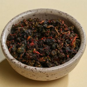 Цветной чай «Любовное зелье», вкус: клубника, 20.