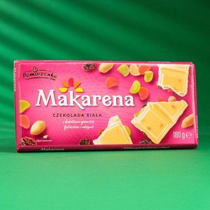 УЦЕНКА Шоколад белый Makarena, 180 г