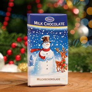 Шоколад молочный новогодний, 75 г 5х15 г