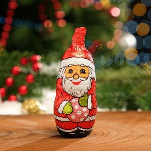 Шоколад молочный фигурный «Ёлочные украшения Санты», 100 г