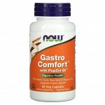 NOW Gastro Comfort with PepZin GI, 60 Veg Capsules