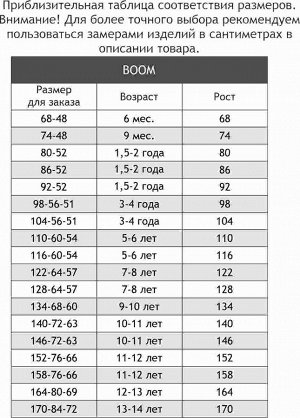 Полукомбинезон для мальчика Boom