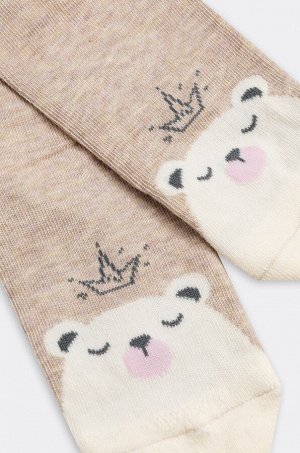 Носки для девочки с махровой стопой