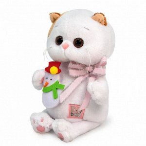Мягкая игрушка «Ли-Ли Baby с игрушкой снеговик», 20 см