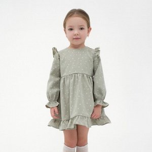 Платье детское KAFTAN «Звездочки» 36 (134-140 см), мятное