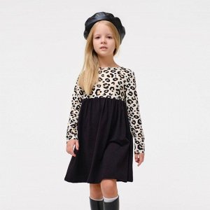 Платье детское с длинным рукавом KAFTAN "Trendy" 30 (98-104)