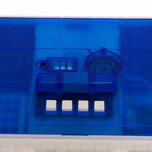 Игровой набор «Гараж полицейского участка с УАЗ Хантер», 22 см, ворота, световые и звуковые эффекты