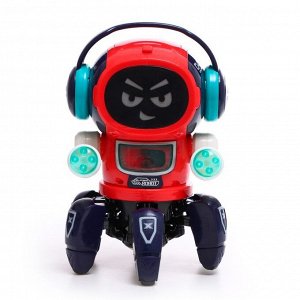 Время игры Робот музыкальный «Смарти», русское озвучивание, световые эффекты, цвет красный