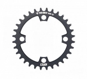Звезда DECKAS Narrow Wide 96BCD-S. M7000/8000/9000. черный (32Т)