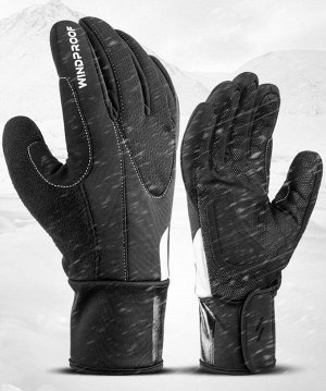 Зимние велосипедные перчатки Rockbros S185
